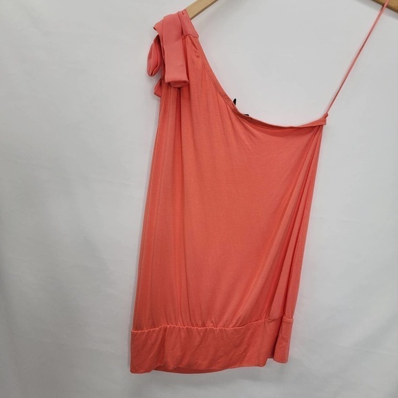 THE Limited Women’s Top M Small Orange Bow On Shoulder - Picture 13 of 16